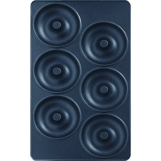 Lot de 2 plaques à beignet XA8001112, Pour Tefal Snack Collection