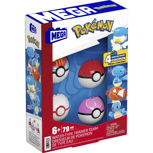 Dresseur de Pokemon de type Eau - Construction Mega