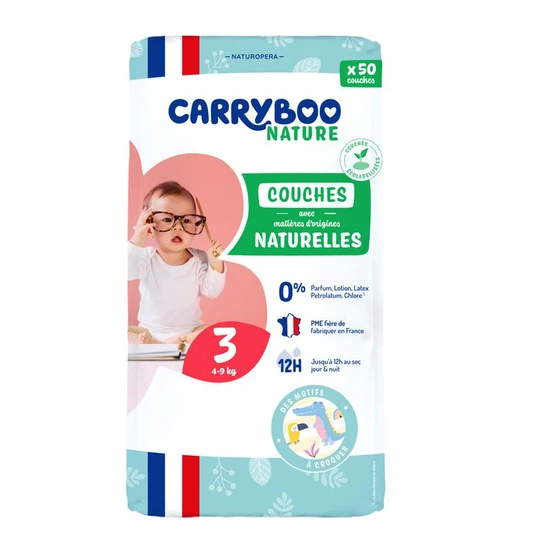 Nature couches écologiques taille 3 (4-9kg)