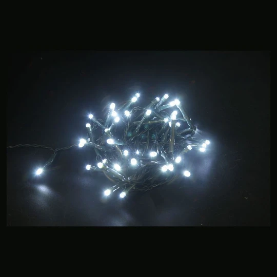 Guirlande Solaire 50 LED Blanc Froid 5.9 m