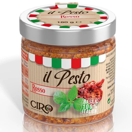 Sauce pesto rosso