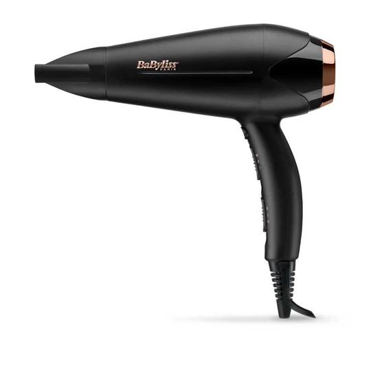 Sèche cheveux avec diffuseur fonction ionique D570DE - Noir
