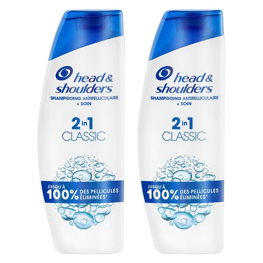 Shampooing antipelliculaire + soin 2 en 1 classic