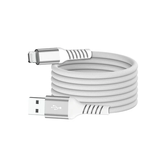 Câble de charge USB A / Lightning 1m - Blanc