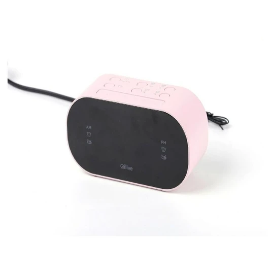 Radio réveil - Rose - Q.1105