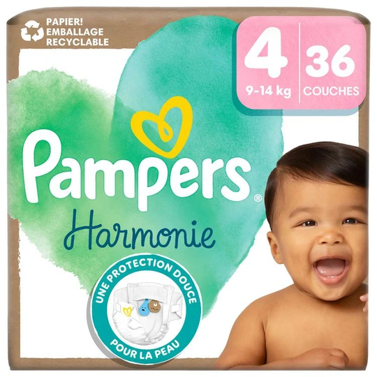Harmonie couches taille 4 (9-14kg)