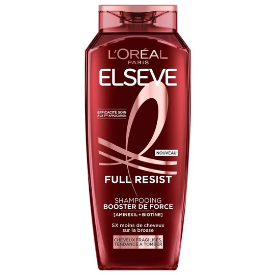 Full Resist Shampoing booster de force aminexil+biotine cheveux fragilisés , tendance à tomber