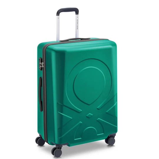 Valide rigide Delsey BENETTON - 55CM - vert