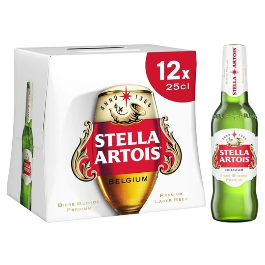 Bière blonde 5.2% bouteilles
