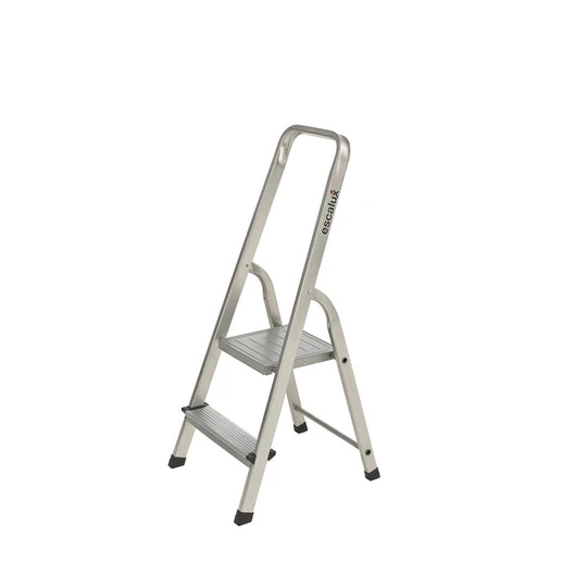 Escabeau 2 marches aluminium