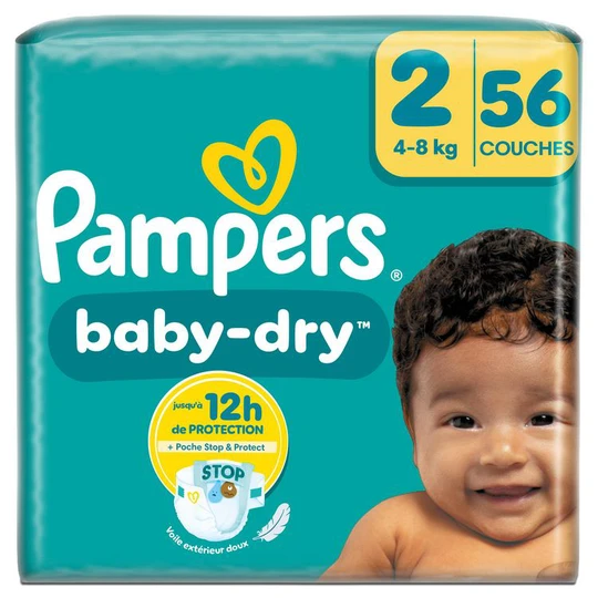 Baby Dry Couches taille 2 (4-8kg)