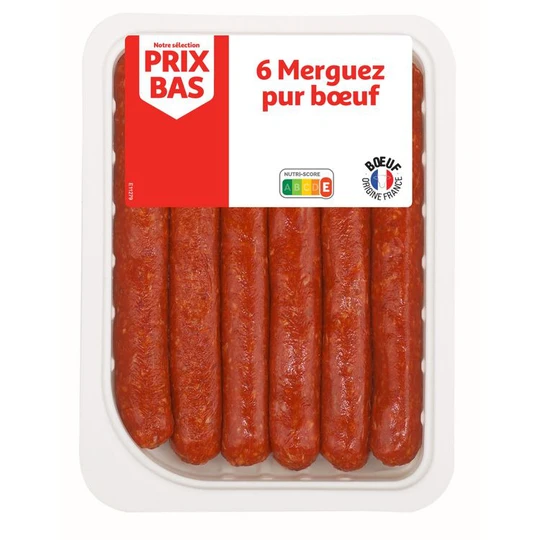 Merguez pur bœuf