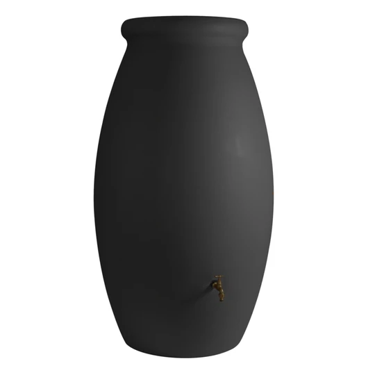 Récupérateur d'eau amphore Anthracite - 500L - JARRE