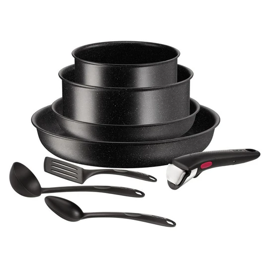 Batterie de cuisine 8 pièces tous feux dont induction DARKSTONE