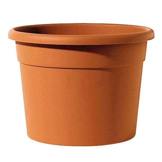 POT PLASTIQUE DROIT D30 H23 CM TERRE CUITE