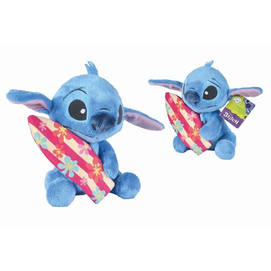 Peluche Stitch et planche de surf 35 cm