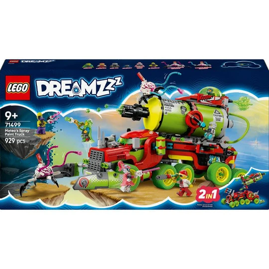 DREAMZZz 71499 - Le camion Spray de peinture de Mateo