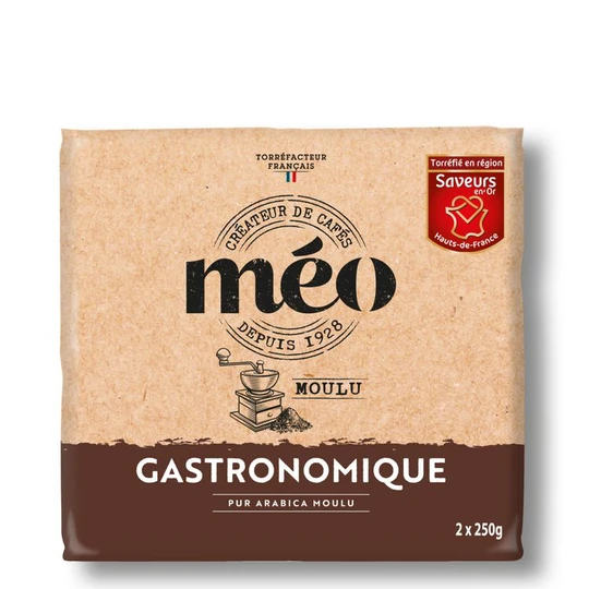 Café moulu gastonomique pur Arabica