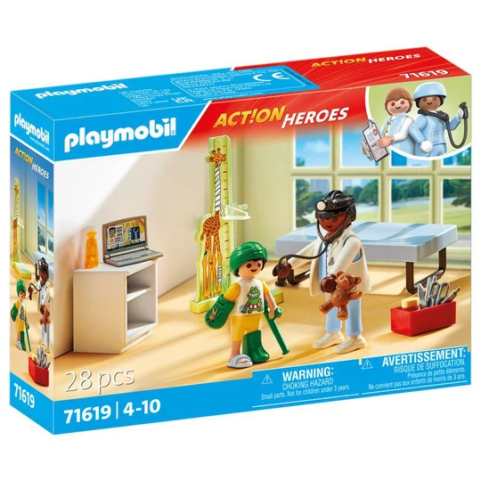 71619 Action Heroes - Pédiatre avec enfant