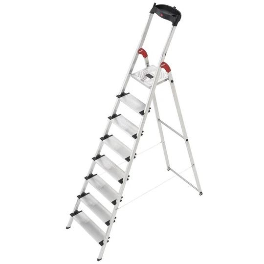 Escabeau 8 marches larges 3m45 en aluminium - PROFISTEP XXL
