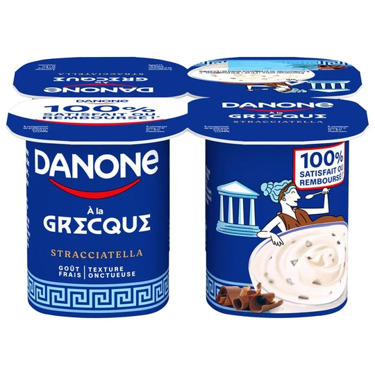 Yaourt à la grecque stracciatella