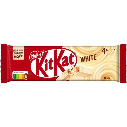 White barres chocolat blanc