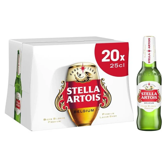 Bière blonde 5% bouteilles
