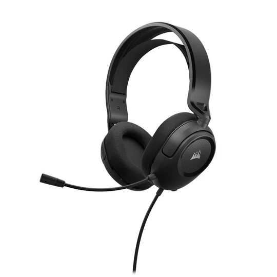 Casque stéréo multiplateforme carbone - Noir