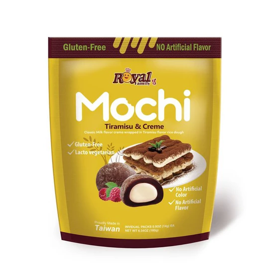 Mochi au tiramisu et à la crème