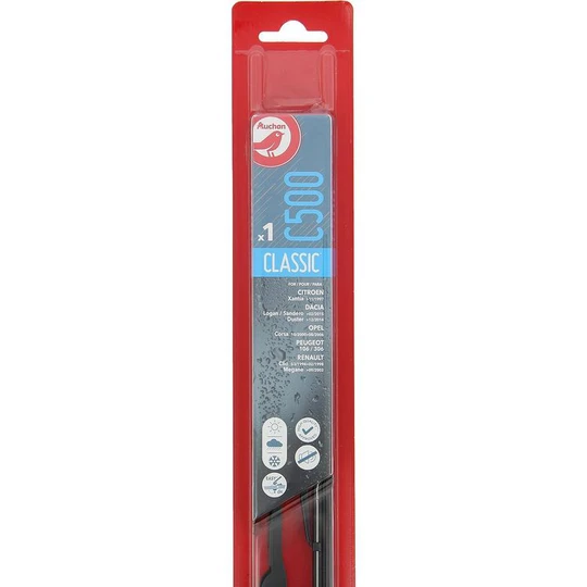 Balai d'essuie-glace C500 51cm pour CITROËN DACIA OPEL PEUGEOT RENAULT