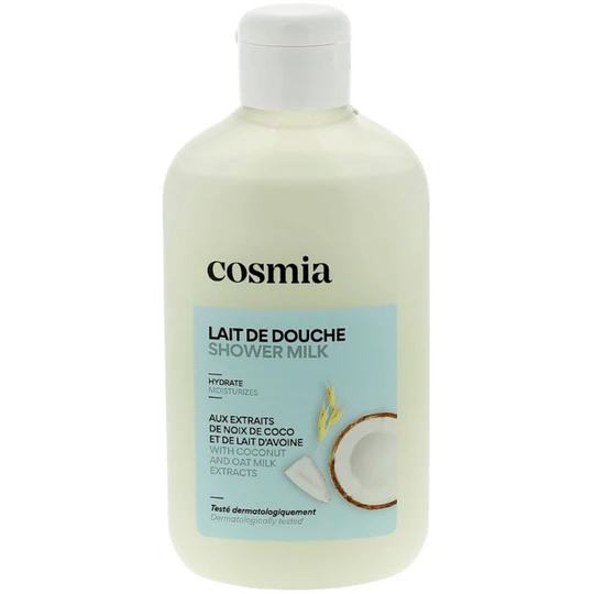 Lait de douche aux extraits de noix de coco et de lait d'avoine
