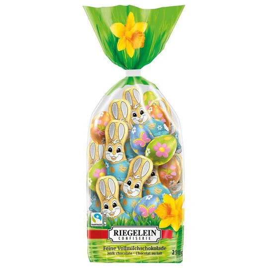 Oeufs et Lapins au chocolat au lait