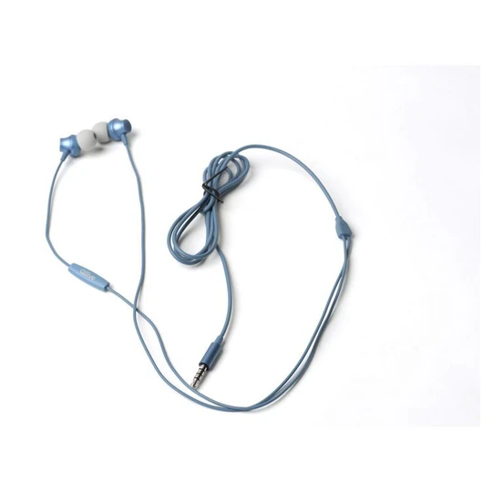 Écouteurs Q1335 Intra-auriculaire 1,2 m ML Bleu Métal