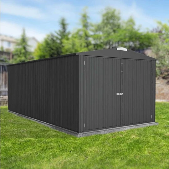 Garage - Métal Anthracite - 17,6m² - MELTON XL
