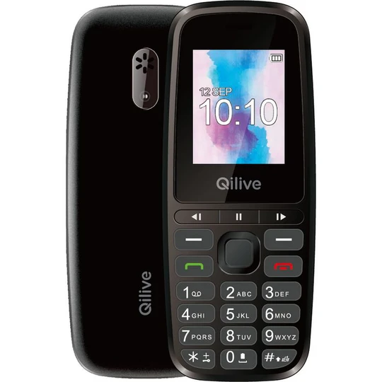Téléphone mobile 4G - Noir