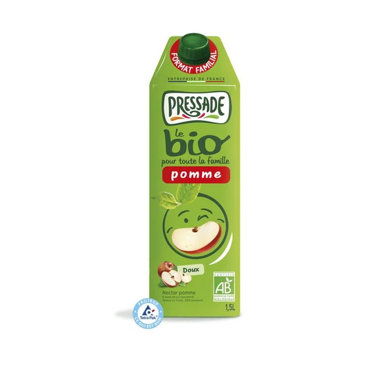 Nectar de pomme bio brique