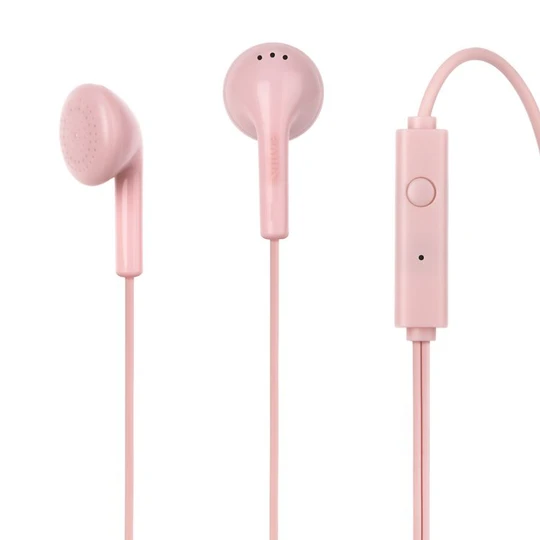 Écouteurs filaires - Q1666 - Rose