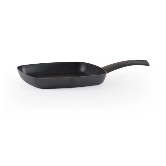 Grill induction recyclé 28x28 cm - Noir