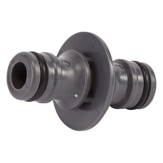 Double tétine pour tuyau d'arrosage