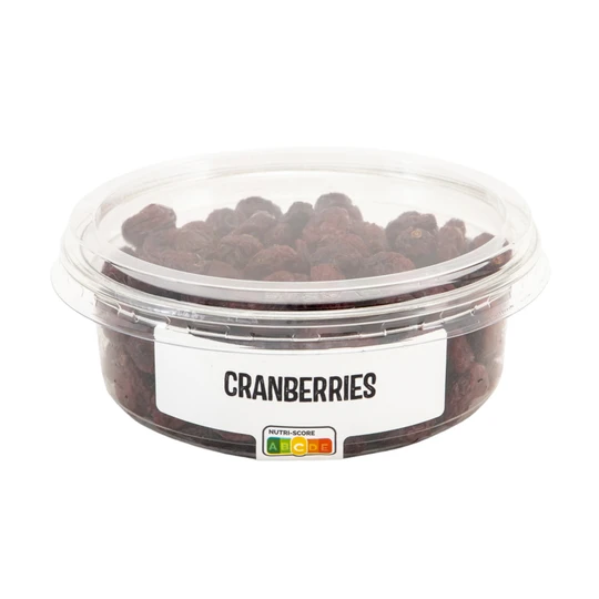 Cranberries en barquette