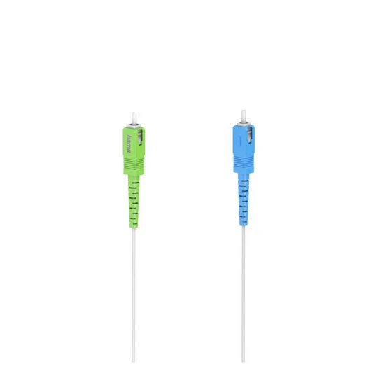 Câble fibre optique APC/SC-UPC 2M - Blanc