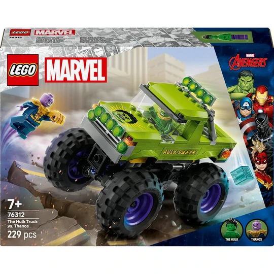 Marvel 76312 - Le Tout Terrain de Hulk contre Thanos