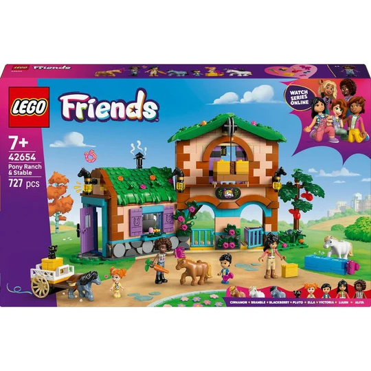 Friends 42654 - Le Ranch et les ecuries des poneys