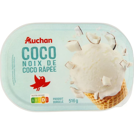 Glace à la noix de coco