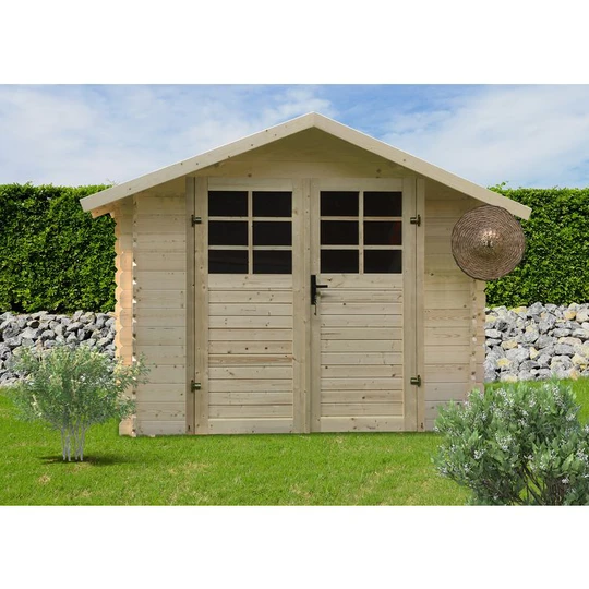 Abri chalet de jardin bois - 4.79m²