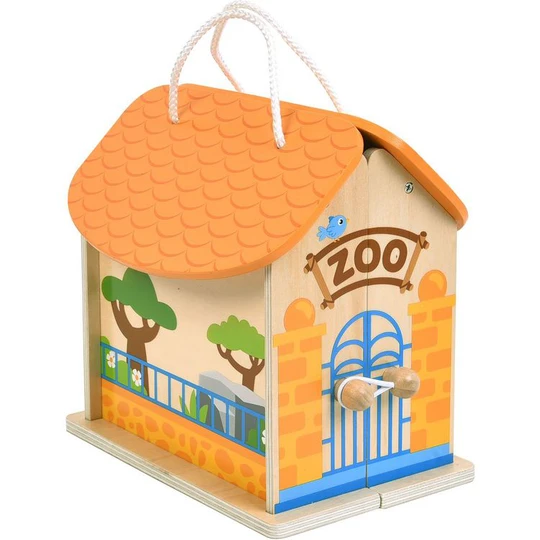 Maison de transport Mon Zoo en bois