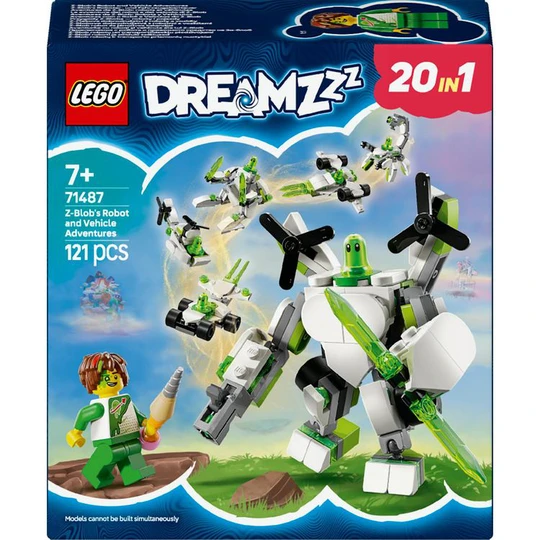 DREAMZzz 71487 - Aventure de Z-Blob : Robots de véhicules