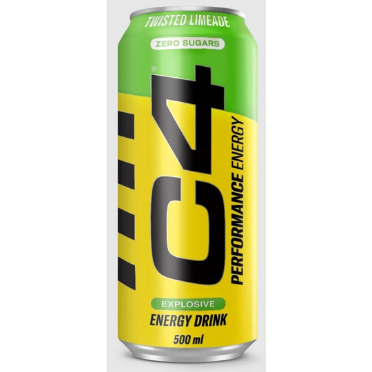 Boisson énergisante twisted limeade sans sucres boîte