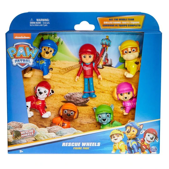 Multipack Figurine Rescue Wheel Pat Patrouille