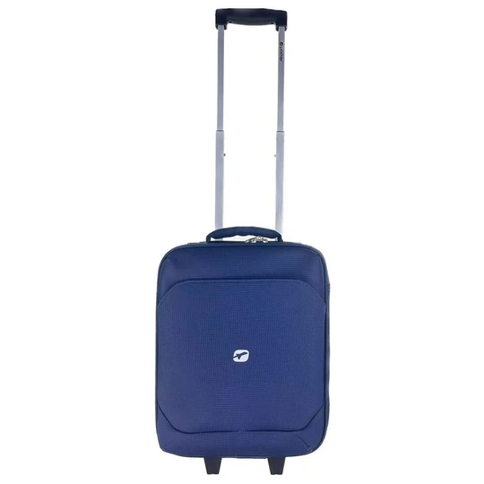Valise cabine souple bleue Easy Sky 42x30x15cm
